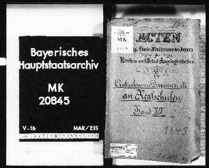 Realschulen. Aufnahmen, Dispensen usw.