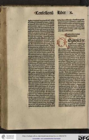 Incipit decimus.