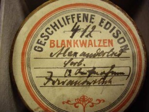"Alexanderlied (2. Aufnahme)"