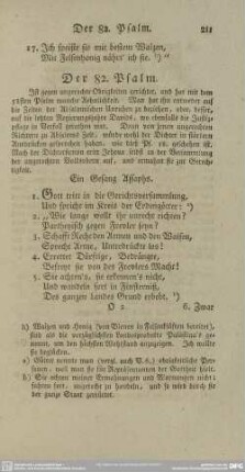 Der 82. Psalm