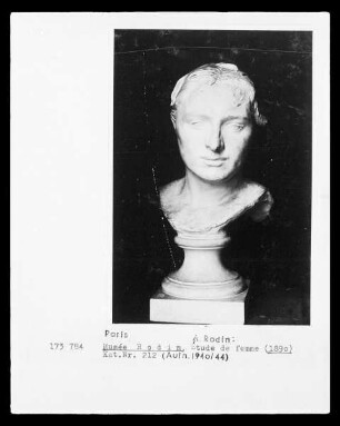 Étude de femme