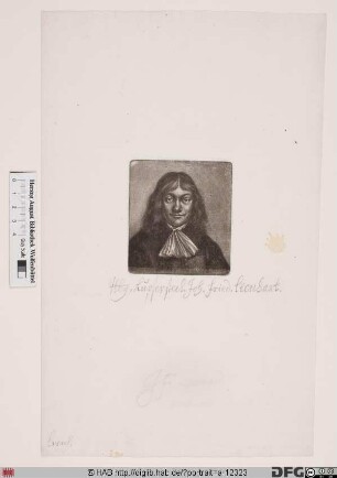 Bildnis Johann Friedrich Leonart