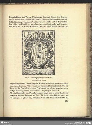 Geschäftskarte eines Messerschmieds