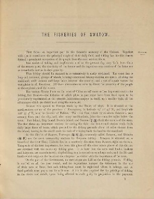 Special Catalogue of the Chinese Collection of Exhibits for the International Fisheries Exhibition, London, 1883