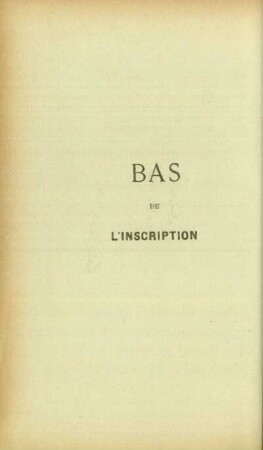 Bas de l'inscription
