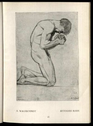 Betender Mann / A. Waldschmidt