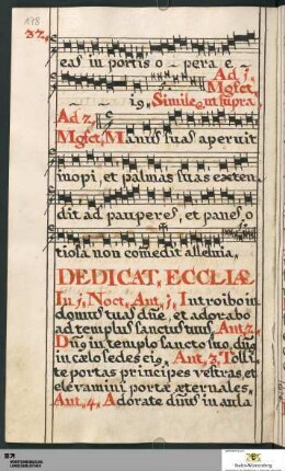 In festo dedicationis ecclesiae