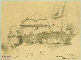 Pfullendorf Seitliche Ansicht Stadttor