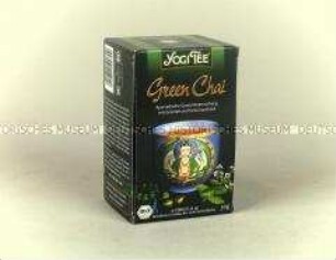 Yogi Tee / Green Chai, Packung (leer)