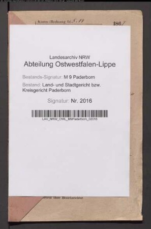 Erblasser: Lippegaus, Franzisca: