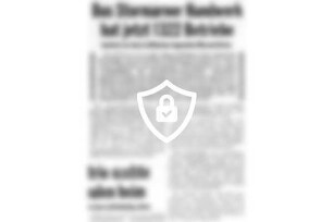 Das Stormarner Handwerk hat jetzt 1322 Betriebe