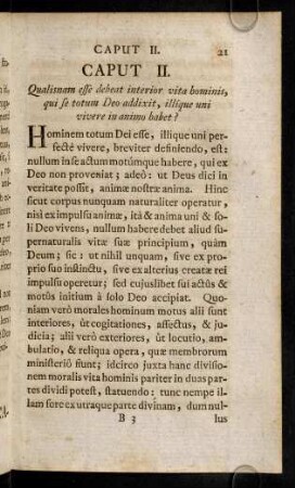21-43, Caput II.