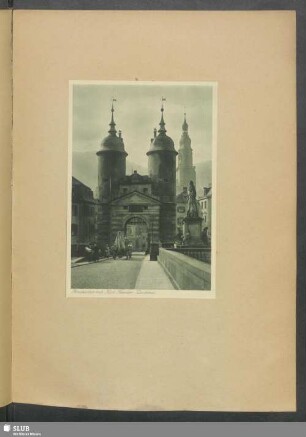 Brückentor mit Karl Theodor-Denkmal