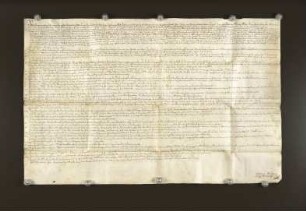1587 Mai 09. Bäckeramtsbrief.