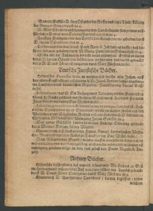 Artzney Bücher.