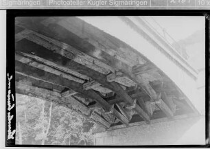 Landesbauamt Sigmaringen - Umbau der Nepomukbrücke (Bauhofbrücke); Brückenunterseite