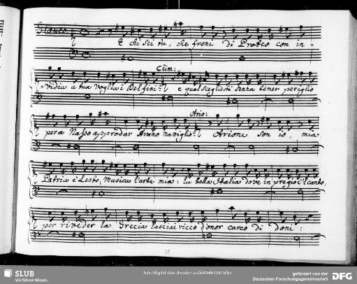 Recitativo: E chi sei tu che freni di Proteo