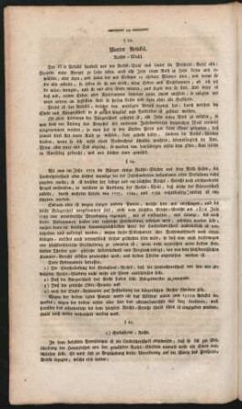 Vierter Artickel. Raths-Wahl