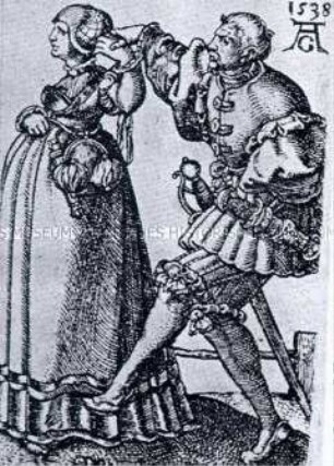 Paar aus der Folge "Kleine Hochzeitstänzer" (1538)