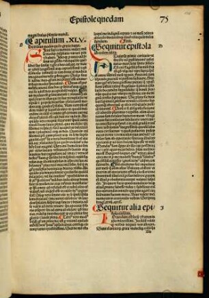 171r-172r, 75. Epistole quedam.