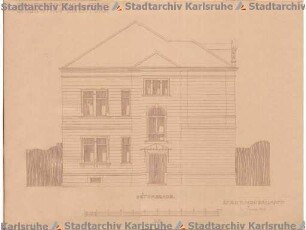 Beichel, Friedrich. Schlachthof. Dienstwohngebäude des Direktors