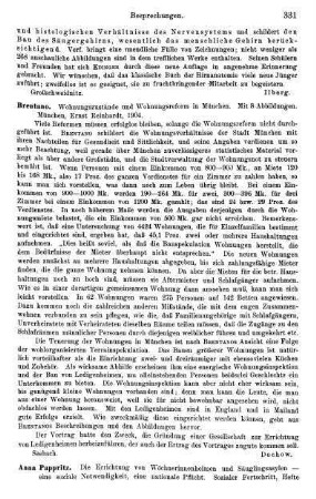 331, Brentanto, Wohnungszustände und Wohnungsreform in München, 1904