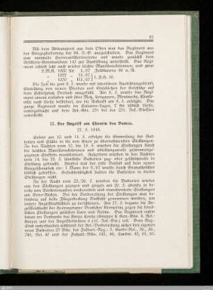17. Der Angriff am Chemin des Dames