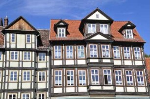 Quedlinburg - Fachwerkhäuser am Kornmarkt
