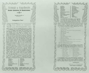 Entwurf für die Dresdner Werekstätten für Handwerkskunst. Schmidt und Engelbrecht
