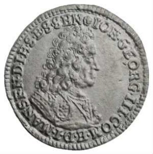 Fundmünze, Sterbegroschen, 1710