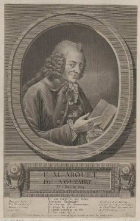 Bildnis des F. M. de Voltaire