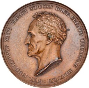 Medaille auf Wilhelm Friedrich Ludwig