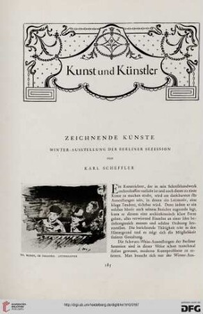 Zeichnende Künste: Winterausstellung der Berliner Sezession
