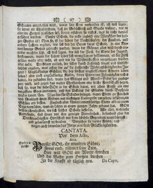 Cantata