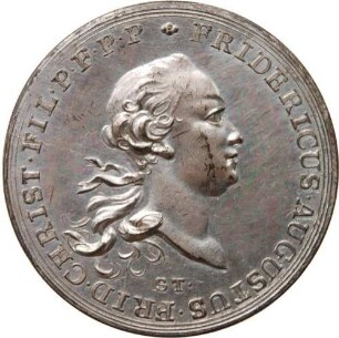 Kurfürst Friedrich August III. - Huldigung zu Leipzig am 2. Mai