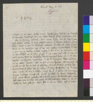 Brief von Passow, Franz Ludwig Karl Friedrich an Goethe, Johann Wolfgang von