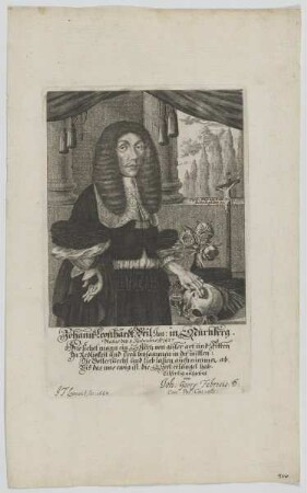 Bildnis des Johann Leonhardt Beil