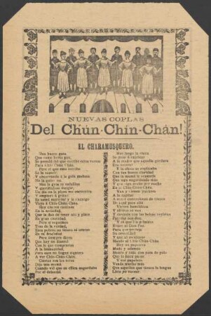Nuevas coplas del Chun-Chín-Chán!