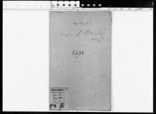 Korrespondenzen des Landgrafen Ludwig V. mit Landgraf Moritz v. Hessen-Kassel