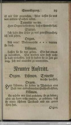 Neunter Auftritt. Orgon. Lisimon. Toinette