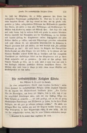 Die vorbuddhistische Religion Tibets