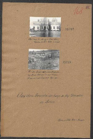 In Galizien und Rußland: Herrnhaus bei Mardy ö. Sielce/Polen, Quartier des Div. Stabs 04.09.1915