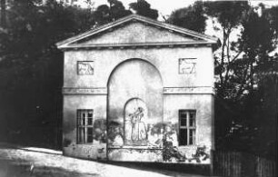 Dessau, Chausseehaus (Kuhhäuschen) im Bereich Dessau, Am Diepold; nicht erhalten; Erdmannsdorff, Friedrich Wilhelm von