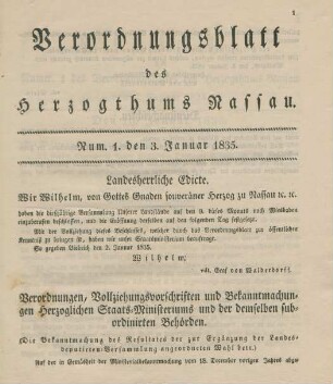3. Januar-19. Dezember = Num. 1-14