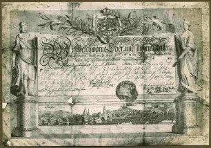 Geleitbrief des Sattlers Ludwig Brück, 1792