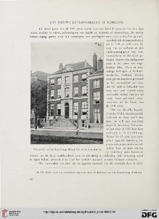 2.Ser. 1.1908: Het nieuwe kantongerecht te Schiedam
