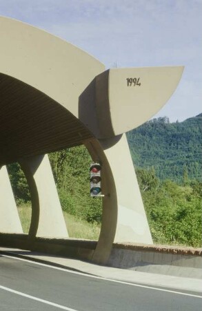 Barbarossatunnel, Westportal
