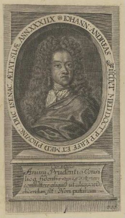 Bildnis des Iohann Thomas Fischer