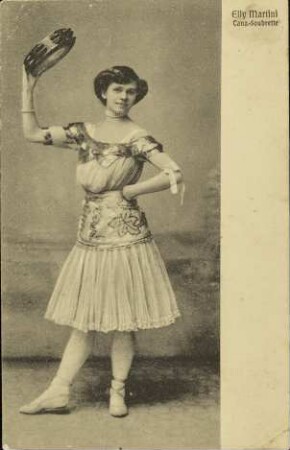 Elly Martini Tanz-Soubrette