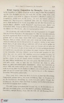 1: Michel Angelos Composition des Bersaglio